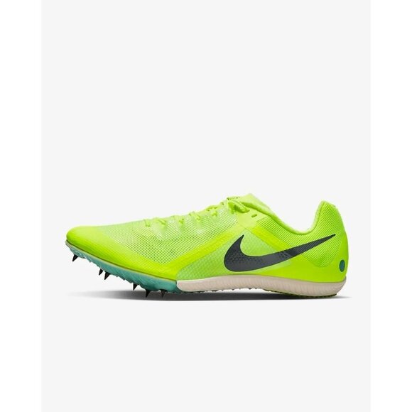 Nike Zoom Rival Mens Track & Field Multi-Event Spikes DC8749-700 Yellow Size 6 - Picture 2 of 9